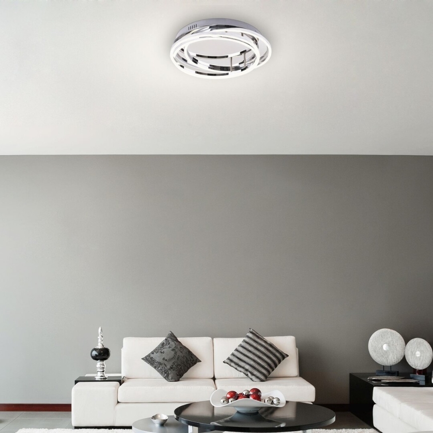 Rabalux - Світлодіодний стельовий світильник з регульованою яскравістю LED/40W/230V діаметр 46cm