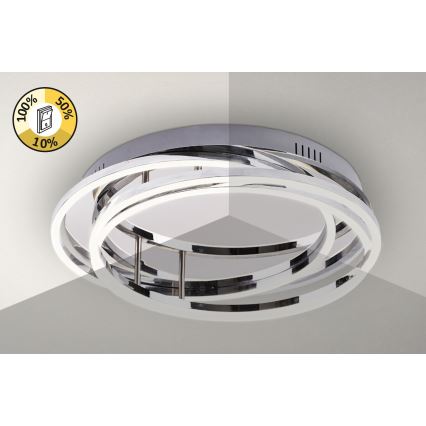 Rabalux - Світлодіодний стельовий світильник з регульованою яскравістю LED/40W/230V діаметр 46cm