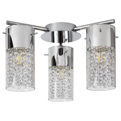 Rabalux - Стельовий світильник для ванної кімнати 3xE14/40W/230V IP44