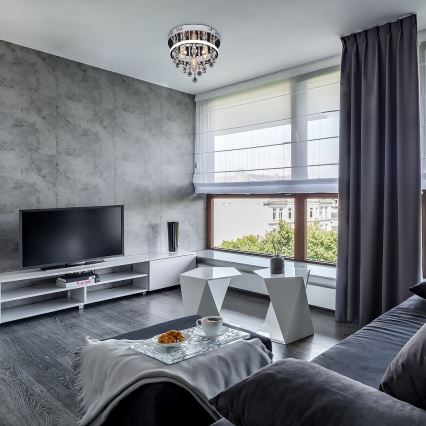 Rabalux - Кришталева накладна люстра LED/20W/230V + 3xE14/40W діаметр 30 см