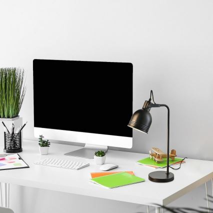 Rabalux - Настільна лампа 1xE14/25W/230V чорна