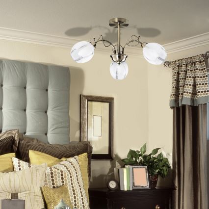 Rabalux - Потолочный светильник 3xE27/60W/230V