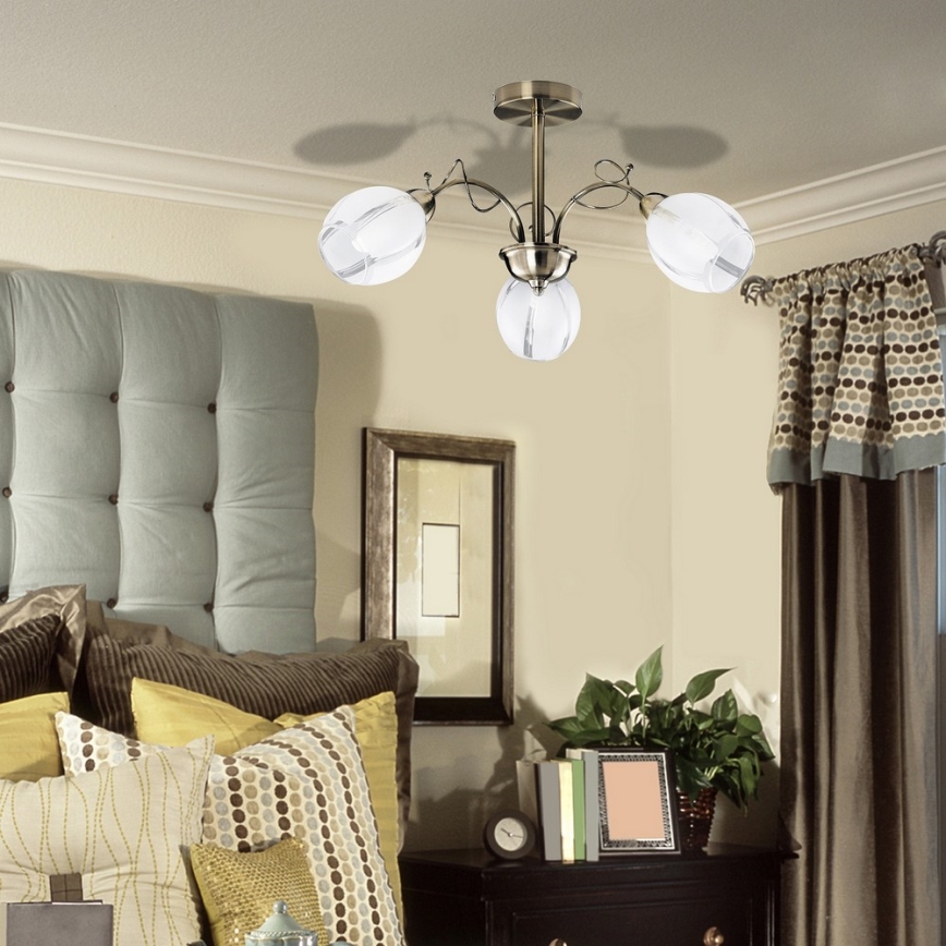 Rabalux - Потолочный светильник 3xE27/60W/230V