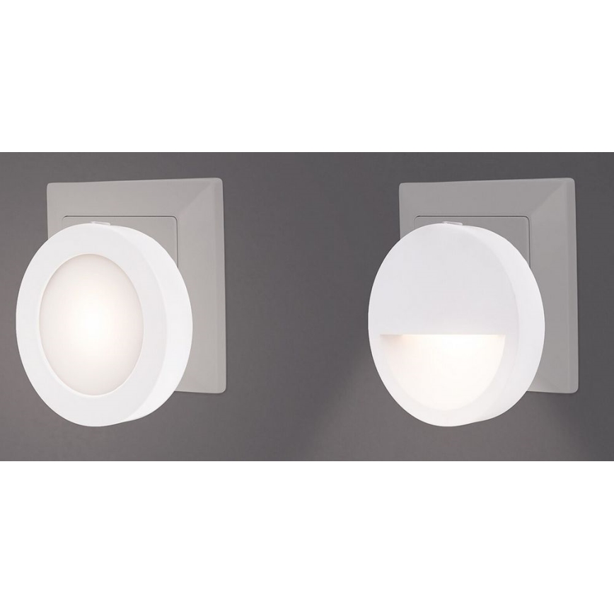 Rabalux - Світлодіодний нічник з сенсором LED/0,5W/230V 3000K діаметр 65 мм