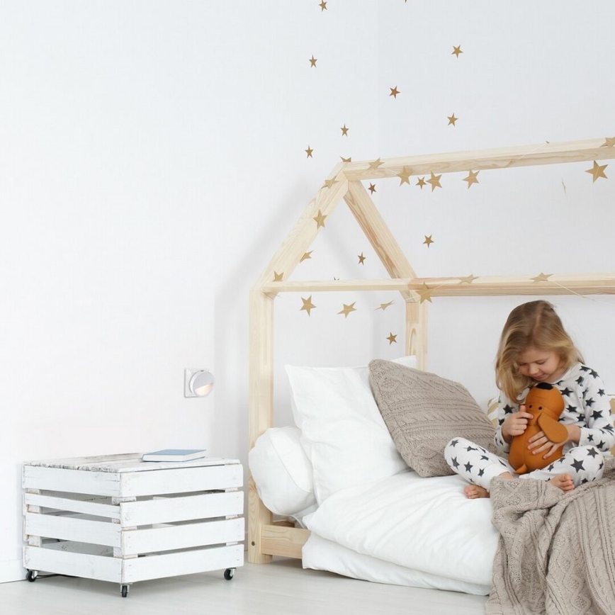 Rabalux - LED Нічник з датчиком освітленості LED/0,5W/230V 3000K діаметр 65 матовий