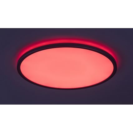 Rabalux - Світильник стельовий світлодіодний RGB з регулюванням яскравості LED/22W/230V Wi-Fi Tuya + дистанційне керування