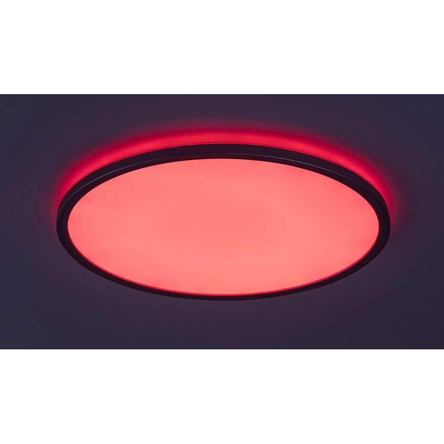 Rabalux - Світильник стельовий світлодіодний RGB з регулюванням яскравості LED/22W/230V Wi-Fi Tuya + дистанційне керування