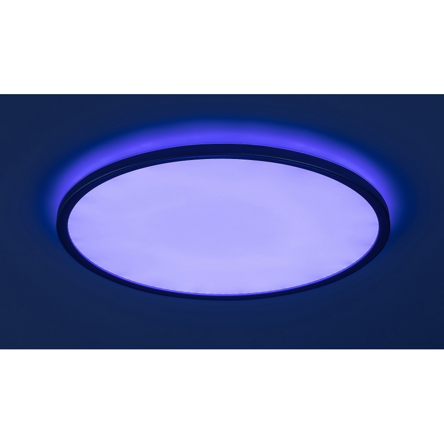 Rabalux - Світильник стельовий світлодіодний RGB з регулюванням яскравості LED/22W/230V Wi-Fi Tuya + дистанційне керування