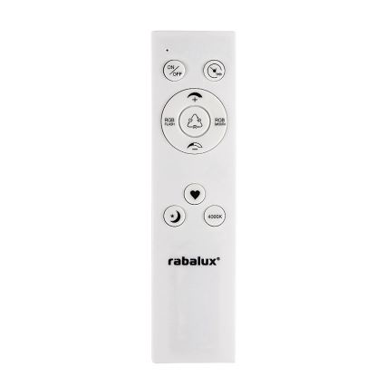 Rabalux - Світильник стельовий світлодіодний RGB з регулюванням яскравості LED/22W/230V Wi-Fi Tuya + дистанційне керування