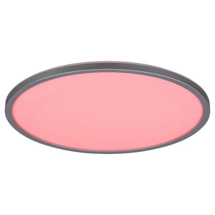 Rabalux - Світильник стельовий світлодіодний RGB з регулюванням яскравості LED/22W/230V Wi-Fi Tuya + дистанційне керування