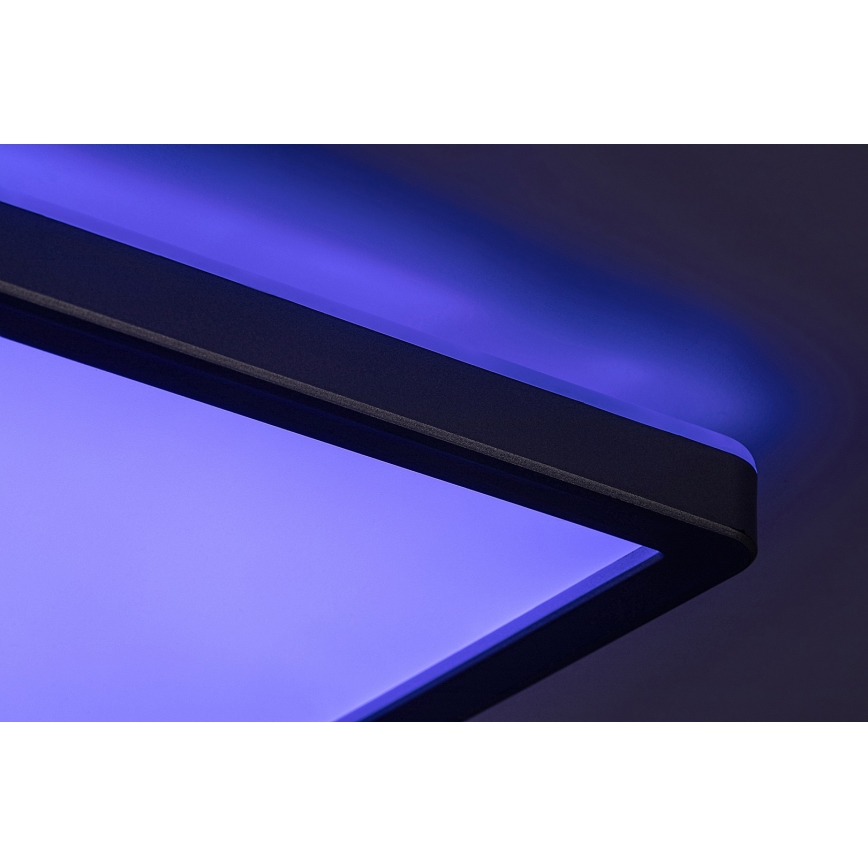 Rabalux - LED RGB диммируемый потолочный светильник, 22 Вт, 230 В, Wi‑Fi Tuya + пульт дистанционного управления, 42x42 см