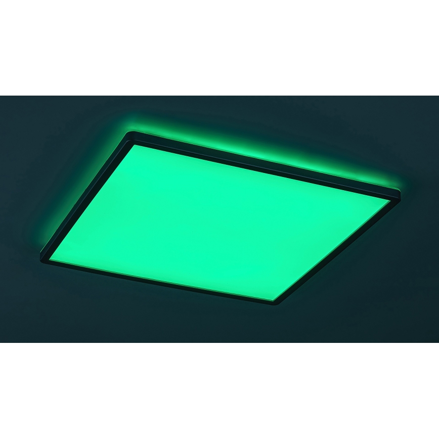 Rabalux - Светодиодный потолочный RGB-светильник с регулированием яркости LED/22W/230V Wi-Fi Tuya + дистанционное управление