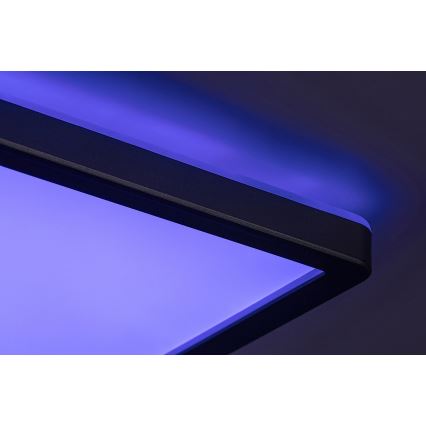 Rabalux - Светодиодный потолочный RGB-светильник с регулированием яркости LED/22W/230V Wi-Fi Tuya + дистанционное управление