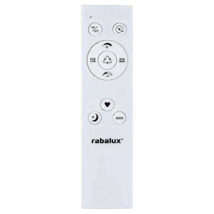 Rabalux - Светодиодный потолочный RGB-светильник с регулированием яркости LED/22W/230V Wi-Fi Tuya + дистанционное управление