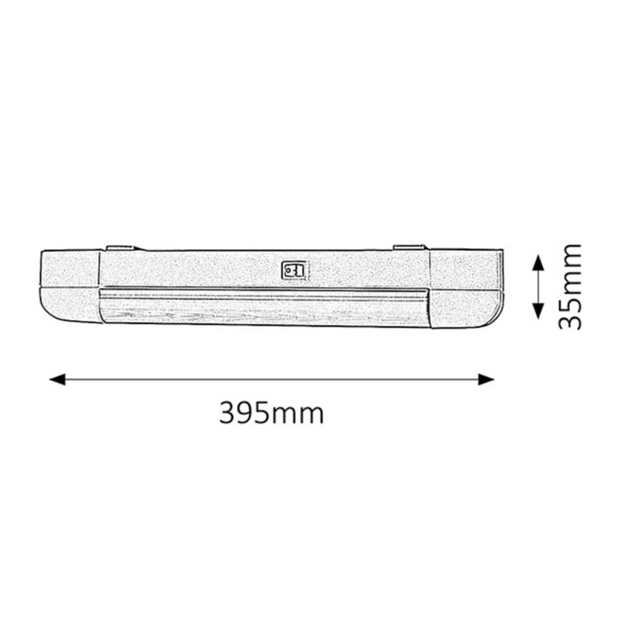 Rabalux - Лампа для подсветки кухонной столешницы 1xG13/10W/230V 39,5 см