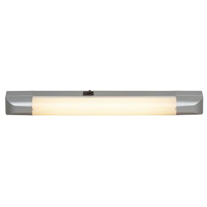 Rabalux - Підсвітка стільниці BAND LIGHT 1xG13/10W/230V 39,5 см срібний