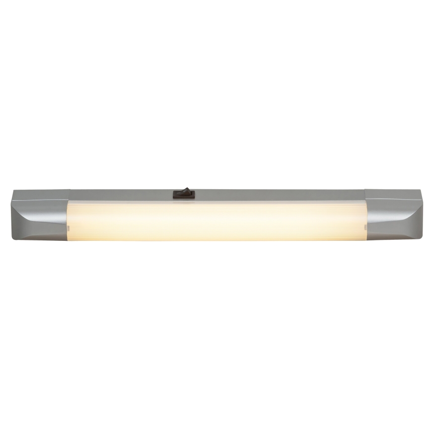 Rabalux - Підсвітка стільниці BAND LIGHT 1xG13/10W/230V 39,5 см срібний