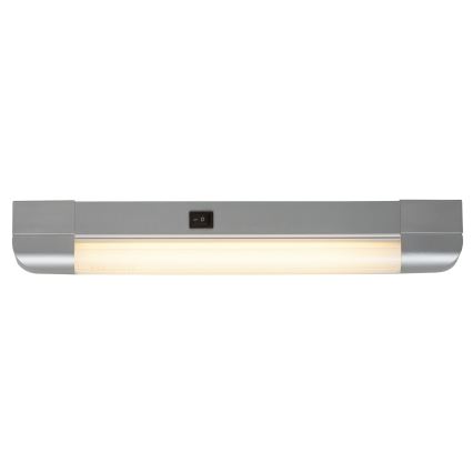 Rabalux - Підсвітка стільниці BAND LIGHT 1xG13/10W/230V 39,5 см срібний