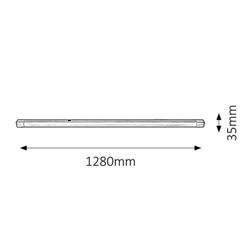 Rabalux - Лампа для подсветки кухонной столешницы 1xG13/36W/230V