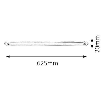 Rabalux 2344 - Підсвітка стільниці SLIM G5/20W/230V