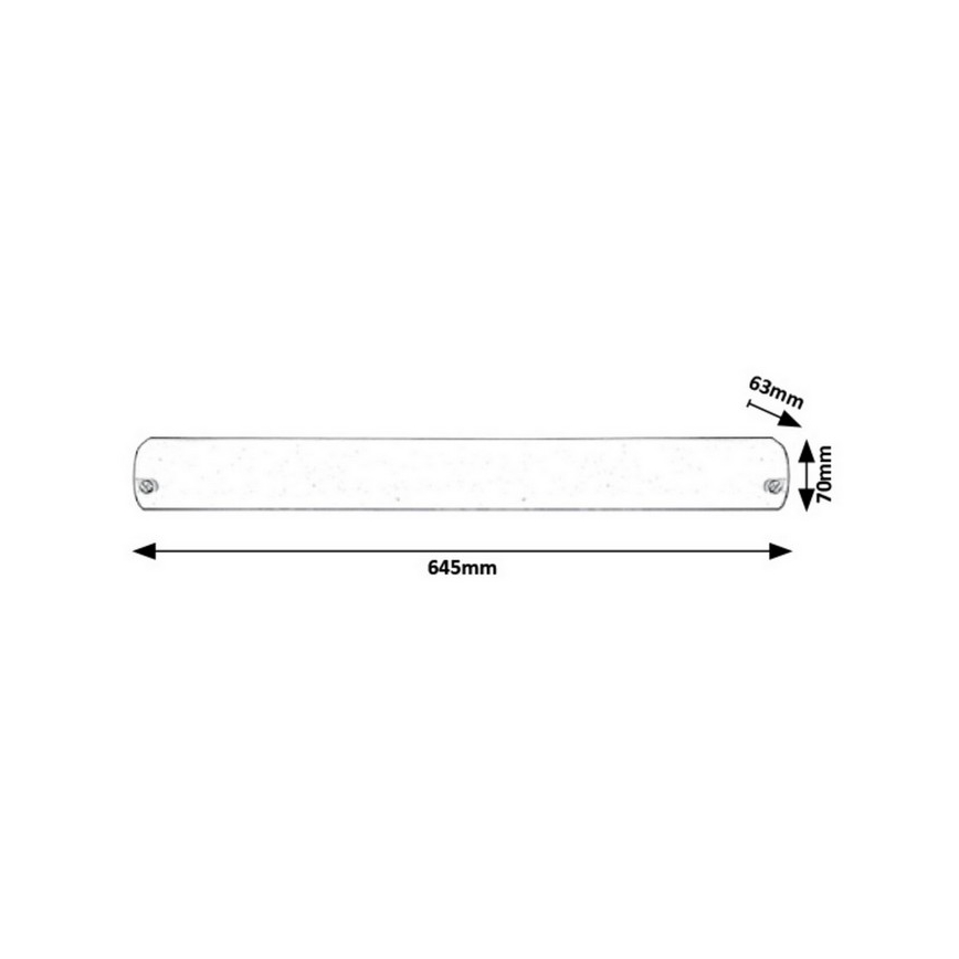 Rabalux - Светодиодная лампа для подсветки кухонной столешницы LED/14,5W/230V