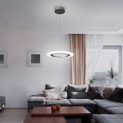 Rabalux 2428 - Світлодіодна люстра ADRIENNE LED/20W/230V срібний