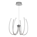 Rabalux 2434 - Світлодіодна люстра ALISHA LED/62W/230V срібний