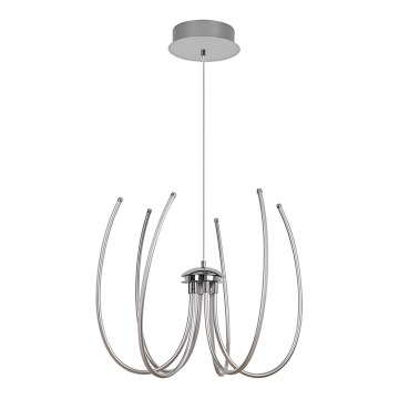 Rabalux 2434 - Світлодіодна люстра ALISHA LED/62W/230V срібний