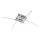 Rabalux 2503 - Светодиодный потолочный светильник ALEXIS 4xLED/6W