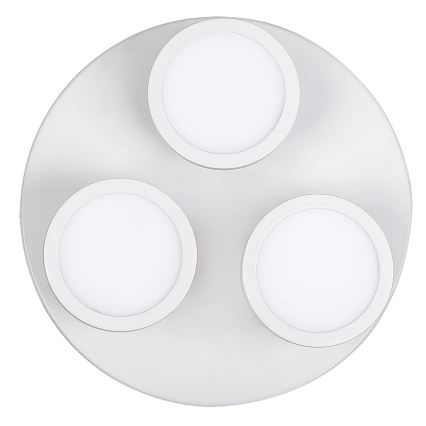 Rabalux 2714 - Светодиодная припотолочная люстра ELSA 3xLED/6W/230V белая