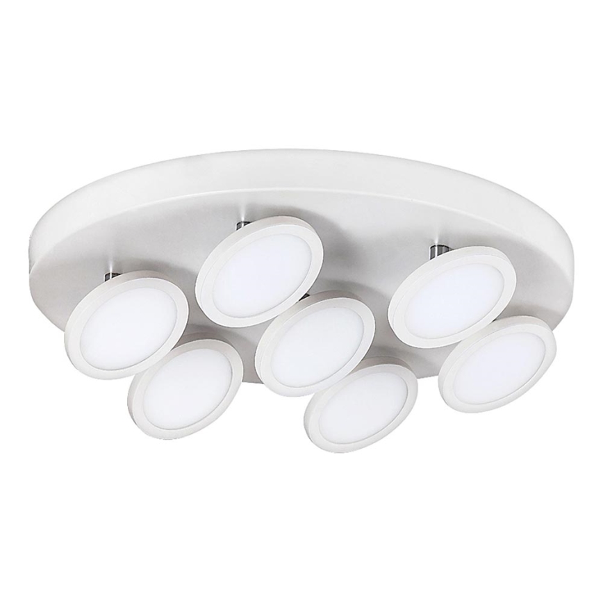 Rabalux 2715 - Світлодіодний стельовий світильник ELSA 7xLED/6W/230V білий