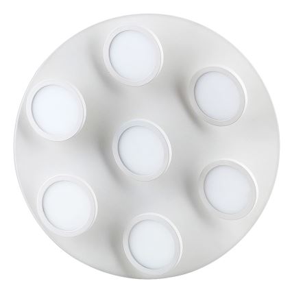 Rabalux 2715 - Світлодіодний стельовий світильник ELSA 7xLED/6W/230V білий
