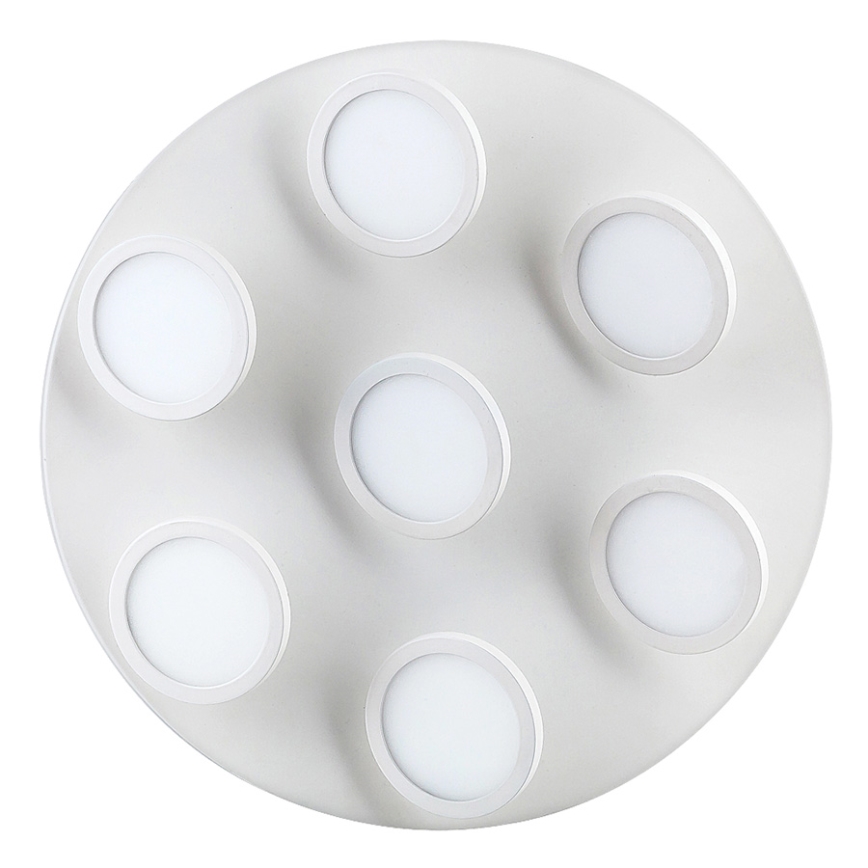 Rabalux 2715 - Світлодіодний стельовий світильник ELSA 7xLED/6W/230V білий