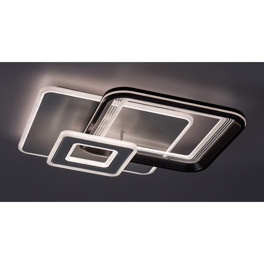 Rabalux - диммируемый накладной потолочный светильник LED/48W/230V 3000K/4000K/6000K + пульт ДУ 49,5x49,5 см