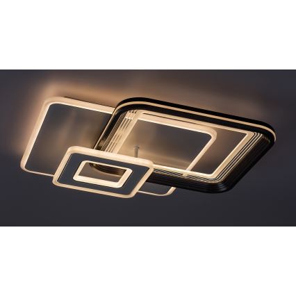 Rabalux - накладна LED-люстра з регулюванням яскравості LED/48W/230V 3000K/4000K/6000K + пульт дистанційного керування (ПДУ) 49,5x49,5 cm