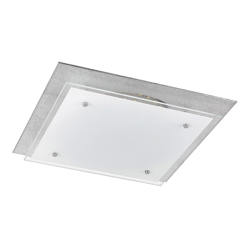 Rabalux 3031 - Светодиодный потолочный светильник JUNE 1xLED/24W/230V серебряный