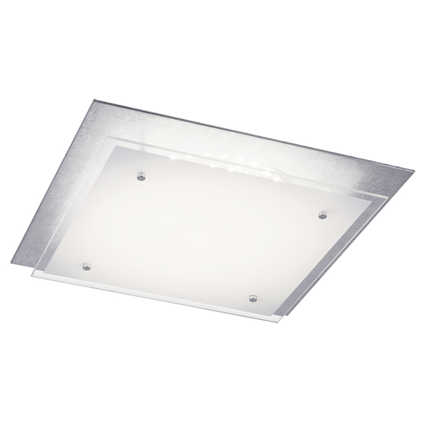 Rabalux 3031 - Светодиодный потолочный светильник JUNE 1xLED/24W/230V серебряный