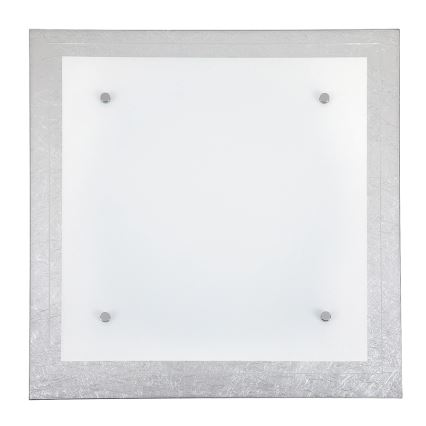 Rabalux 3031 - Светодиодный потолочный светильник JUNE 1xLED/24W/230V серебряный