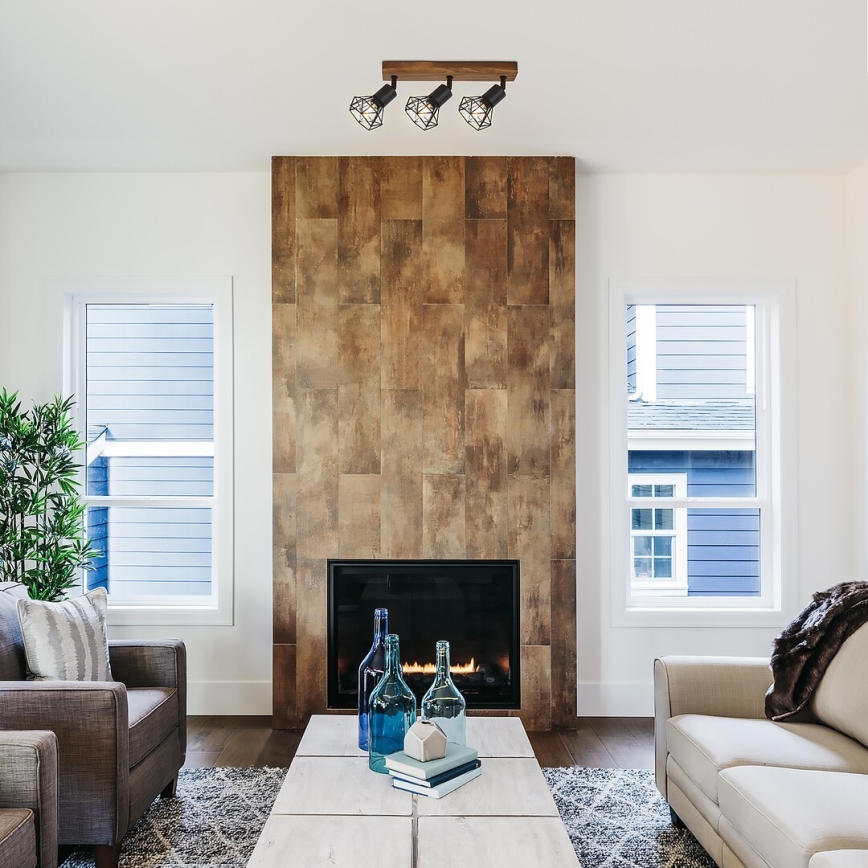 Rabalux - Точковий світильник 3xE14/40W/230V дуб