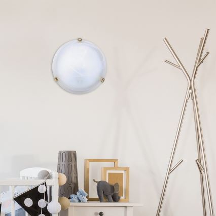 Rabalux - Стельовий світильник 1xE27/60W/230V алебастрове скло