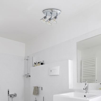 Rabalux - Точковий світильник для ванної кімнати 3xE14/40W/230V IP44