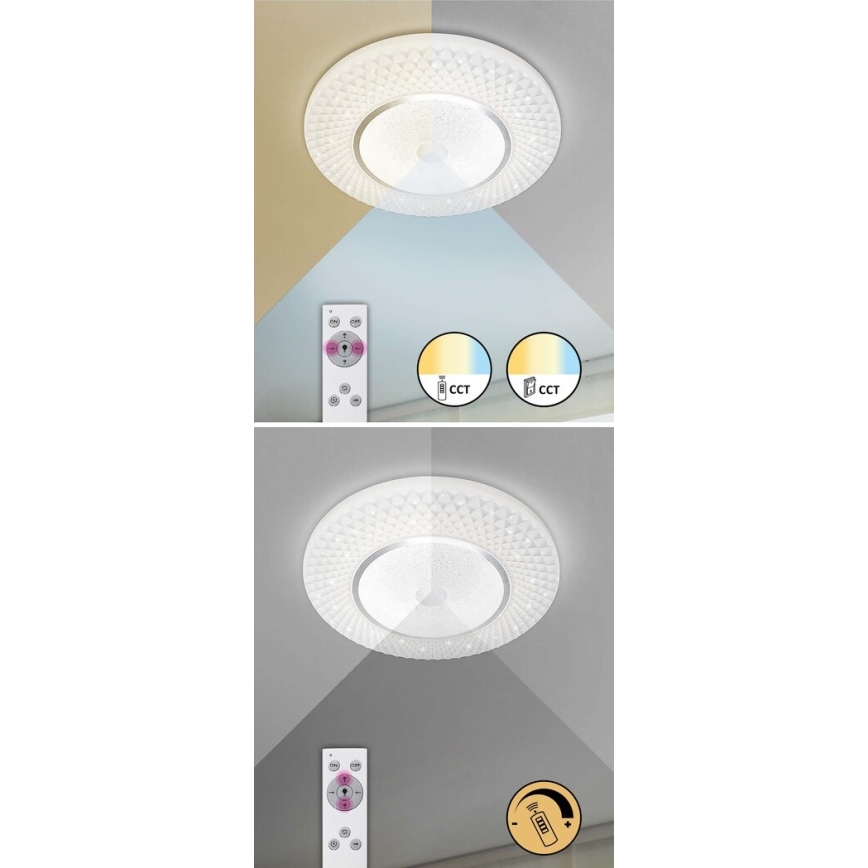 Rabalux - Стельовий світлодіодний світильник з регулюванням яскравості LED/72W/230V 3000-6500K + пульт ДК