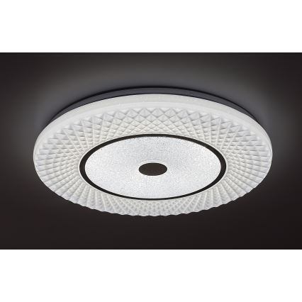 Rabalux - Диммируемый светодиодный потолочный светильник LED/72W/230V 3000-6500K с пультом дистанционного управления, диаметр 48 см