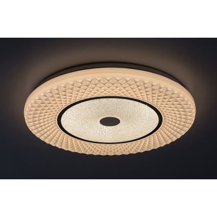 Rabalux - Диммируемый светодиодный потолочный светильник LED/72W/230V 3000-6500K с пультом дистанционного управления, диаметр 48 см