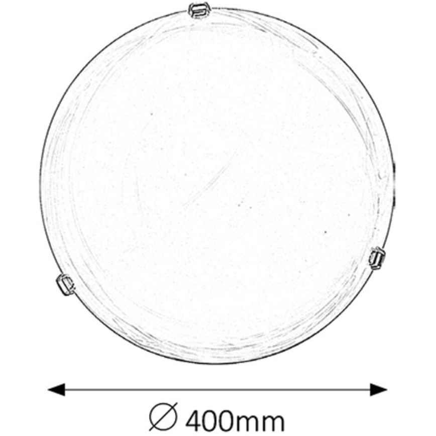 Rabalux - Стельний світильник 2xE27/60W/230V алебастрове скло