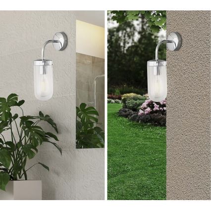 Rabalux - Настенный светильник для ванной комнаты 1xE27/60W/230V IP44 черный