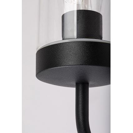 Rabalux - Настінний світильник для ванної кімнати 1xE27/60W/230V IP44 чорний