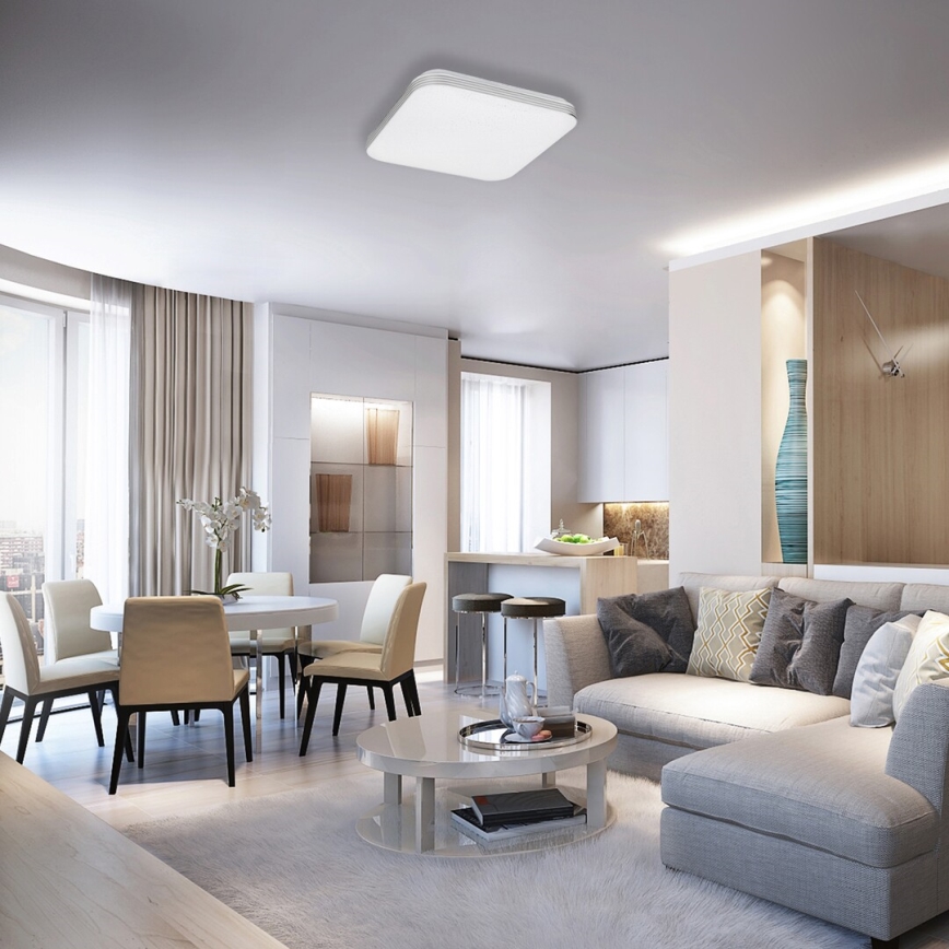 Rabalux - потолочный светильник LED/36 Вт/230 В, квадратный, 53x53 см