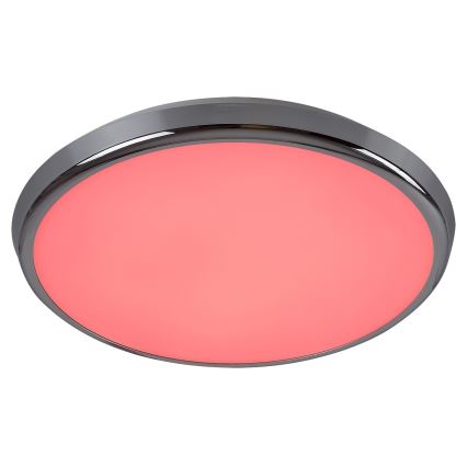 Rabalux - LED RGB Стельовий світильник для ванної з регулюванням яскравості LED/18W/230V діаметр 30 см 3000-6500K IP44 + пульт дистанційного керування