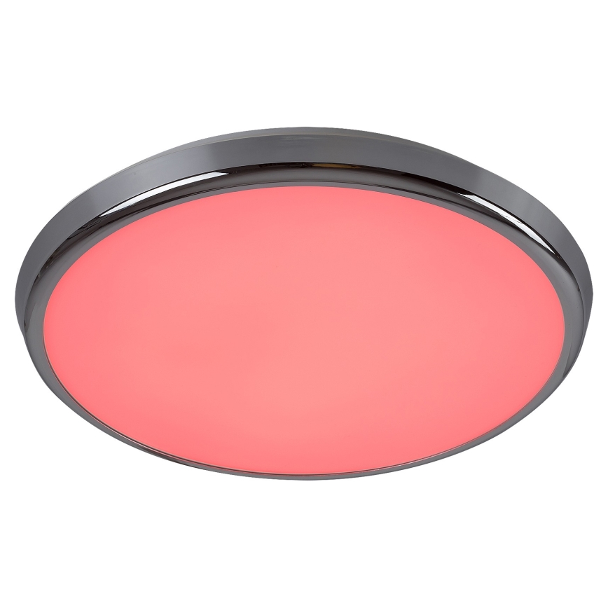 Rabalux - LED RGB Стельовий світильник для ванної з регулюванням яскравості LED/18W/230V діаметр 30 см 3000-6500K IP44 + пульт дистанційного керування